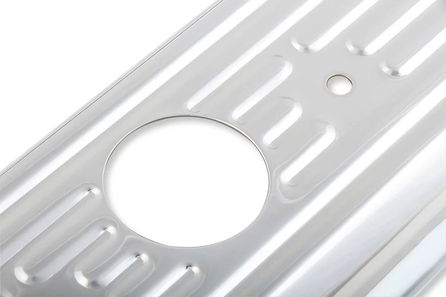 Mr. Gasket Chrome Valve Covers Caps - 9847